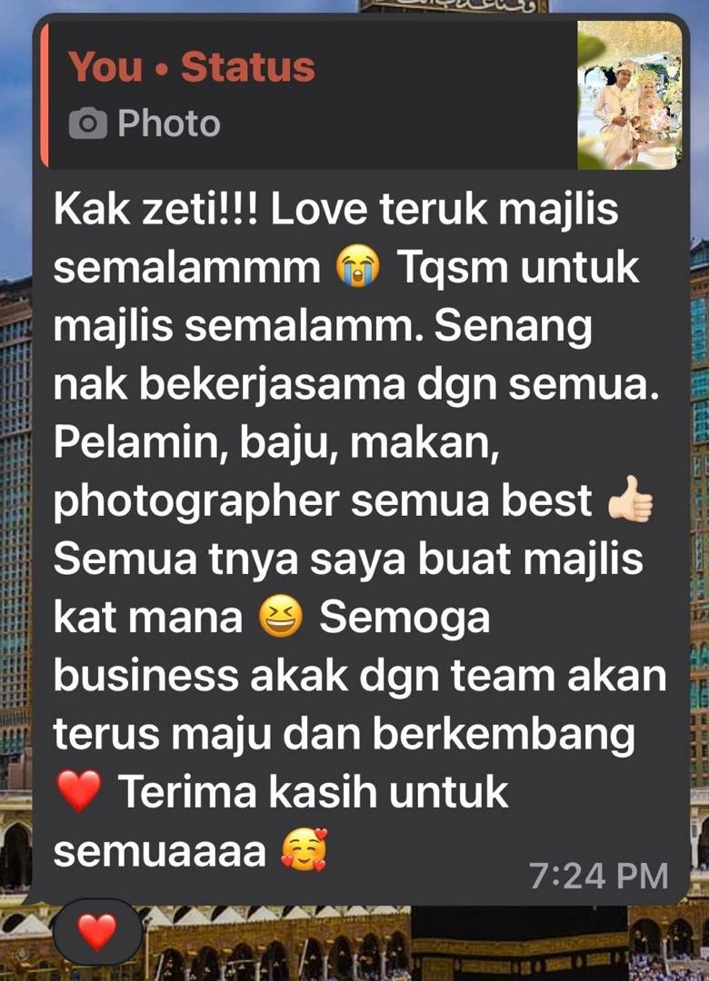 feedback dewan kahwin ipoh (2)