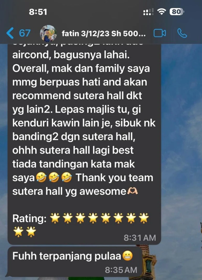 feedback dewan kahwin ipoh (5)